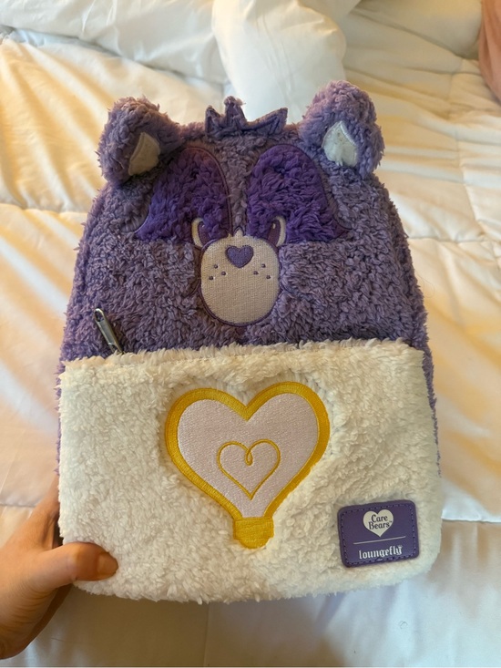 Loungefly Handbags - Loungefly Care Bears Bright Heart Raccoon Backpack